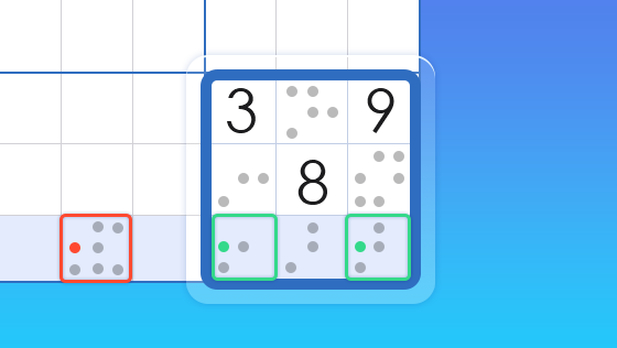 sudoku locked candidate